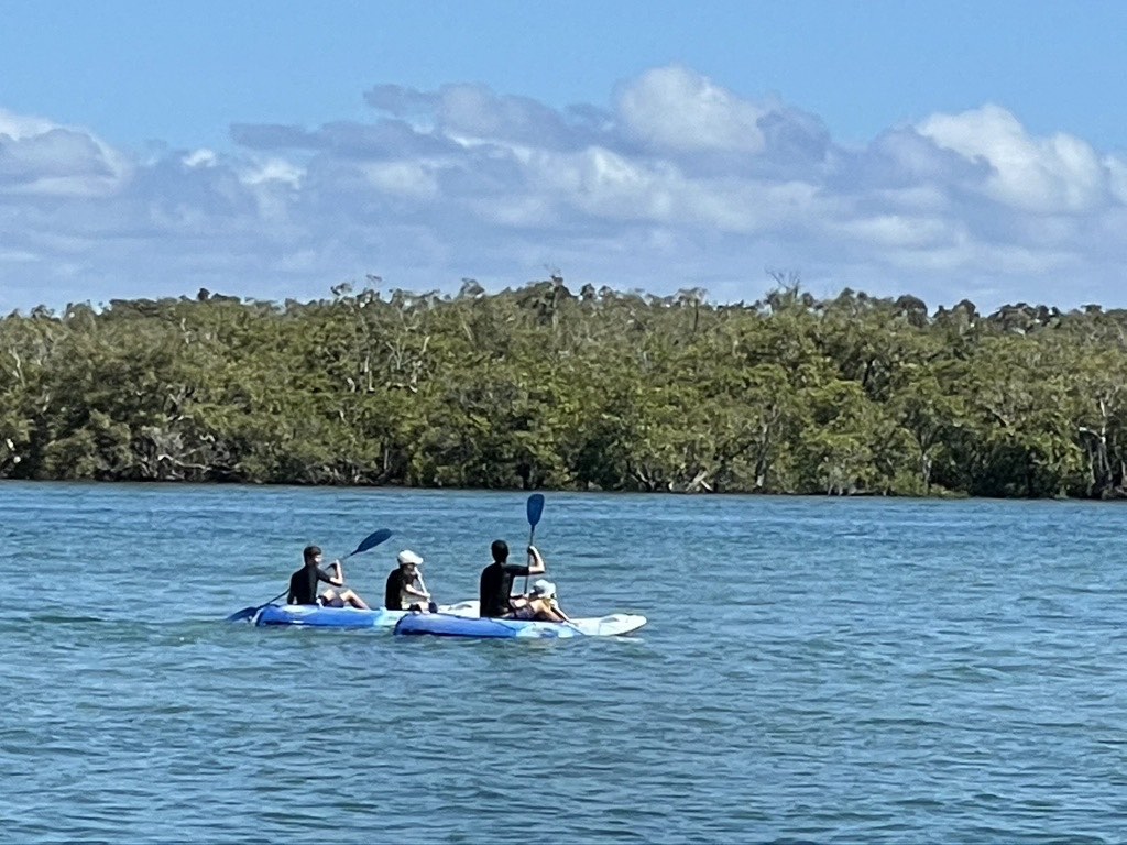 Kayaking on Noosa River