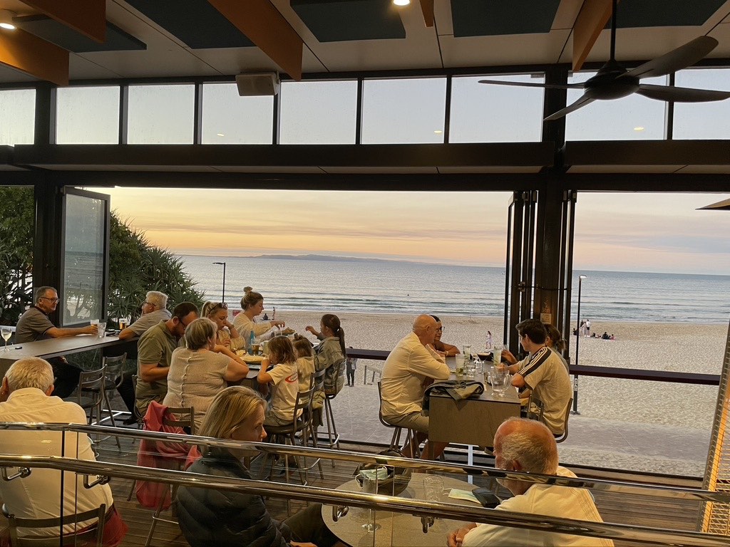 Epic Views at Sunset of Noosa Surf Club 