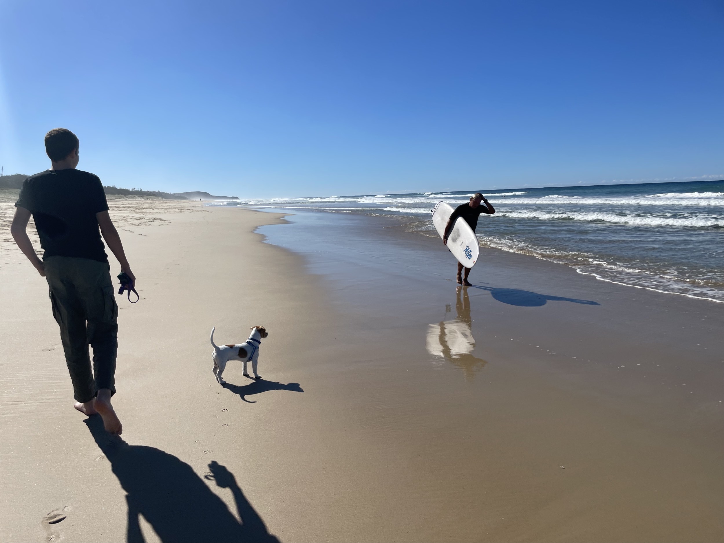 Dog friendly and excellent surf