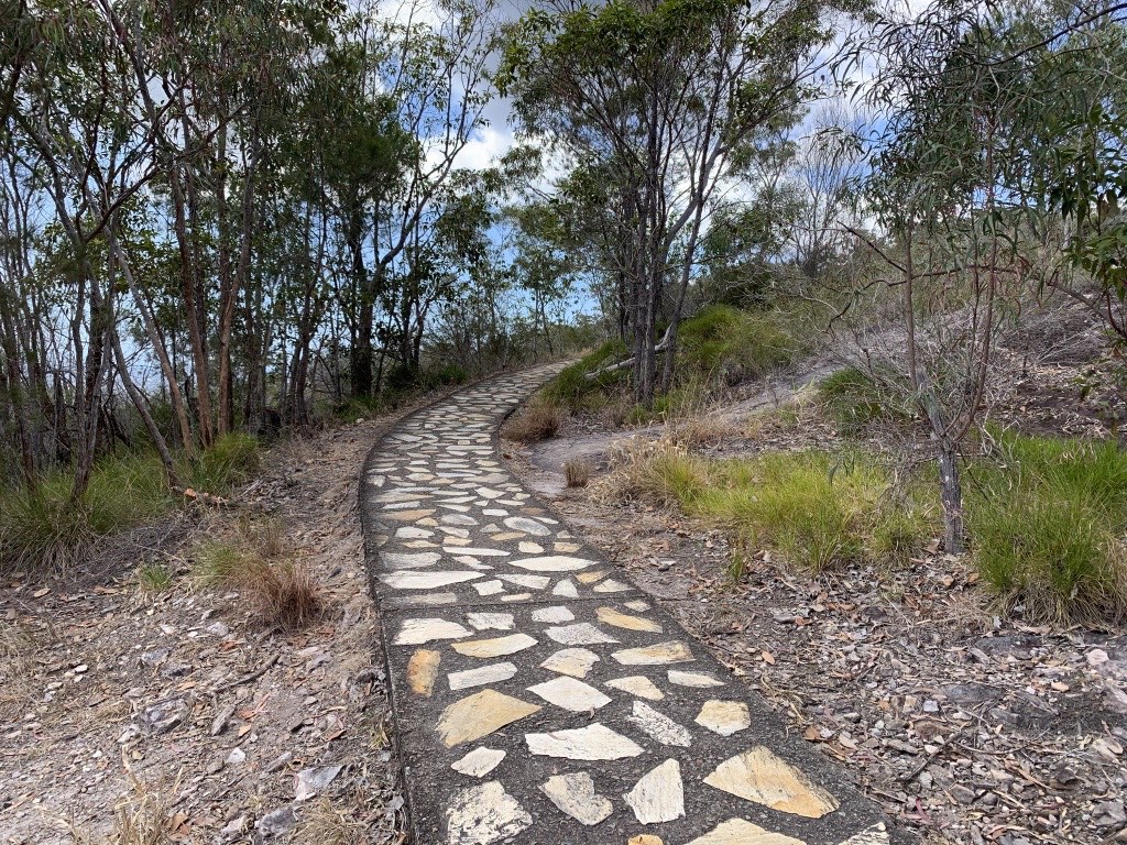 The path on Mount Tinbeerwah