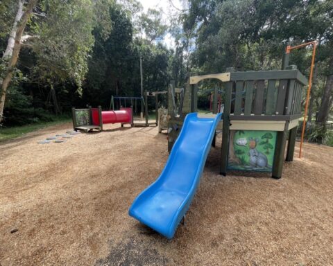 The Park with slide at Boreen Point