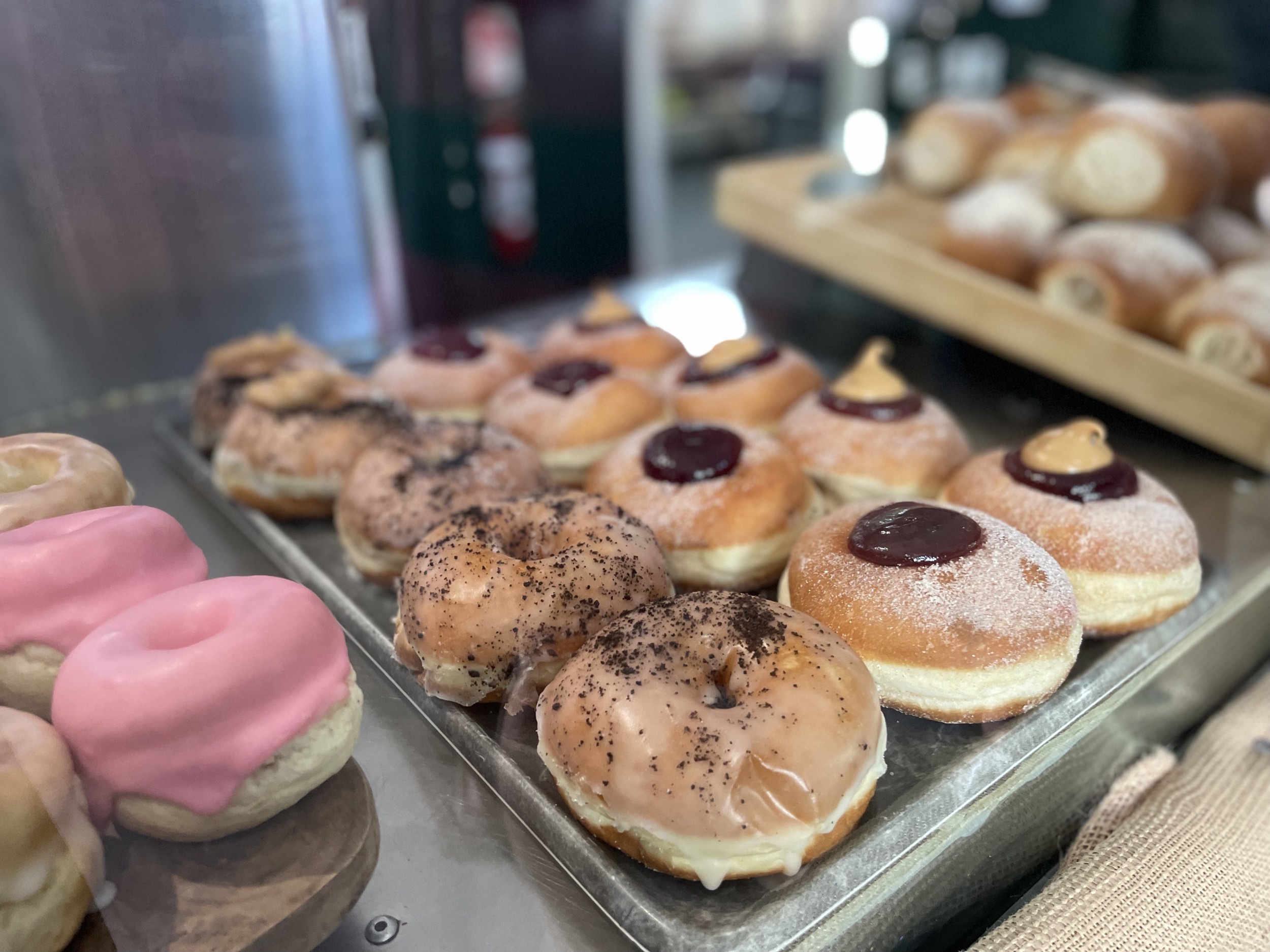 Donuts at Kenilworth bakery 